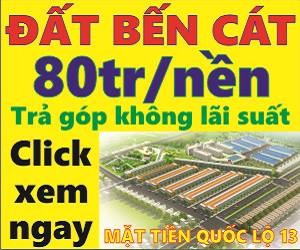 Đất nền khu đô thị Bến Cát tiếp giáp Quốc Lộ 13, liền kề Mỹ phước 1, 2, Bến Cát, Bình Dương.